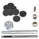 15mm 4 Part Press Studs With Silver Back Snaps With OR Without Hand Tool